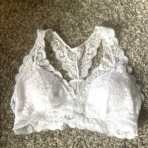 White Lace Bralette